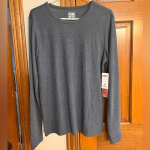 32 degrees Mens Blue Long sleeve t-shirt - Mens medium NEW